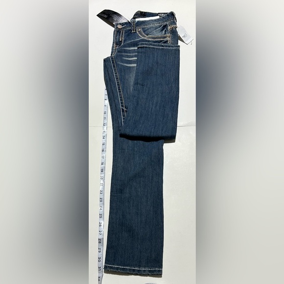 Premier Sz 5/6 Low Rise Skinny 'Bold Pockets*Stitching*Button' Jeans - Picture 9 of 15